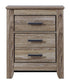 Zelen Two Drawer Night Stand