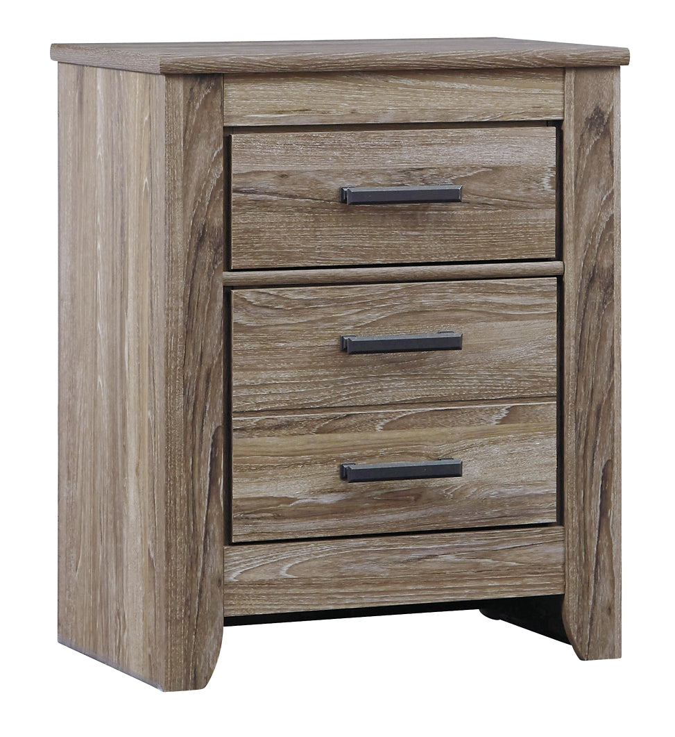 Zelen Two Drawer Night Stand