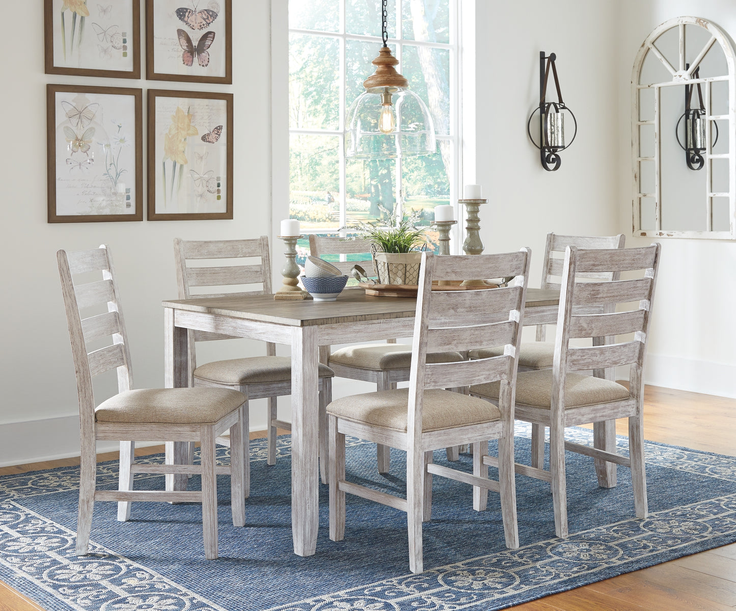 Skempton Dining Room Table Set (7/CN)