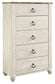 Willowton Five Drawer Chest