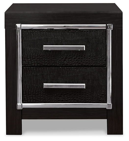 Kaydell Two Drawer Night Stand