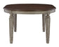 Lodenbay Oval Dining Room EXT Table