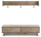 Oliah Bench with Coat Rack