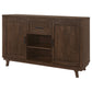 Reynolds 2-door Sideboard Buffet Storage Cabinet Brown Oak