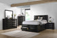 Briana 4-piece California King Bedroom Set Black