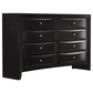 Briana 5-piece California King Bedroom Set Black