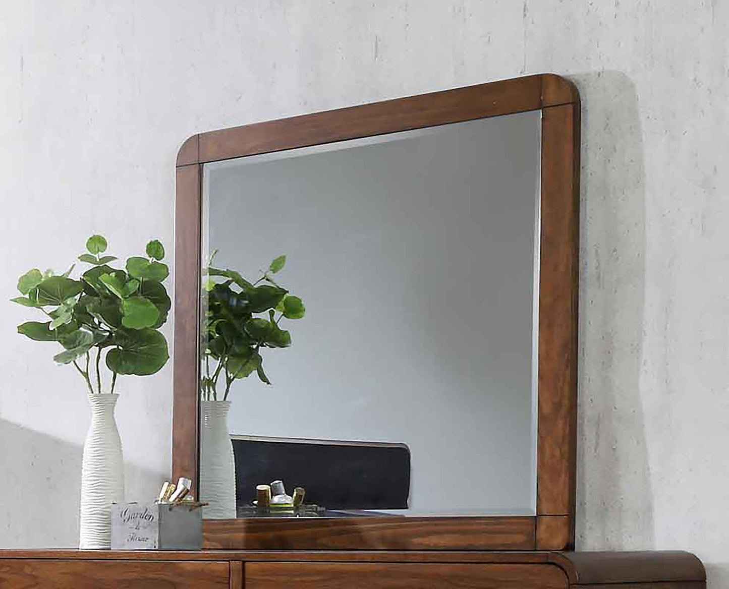 Robyn Dresser Mirror Dark Walnut