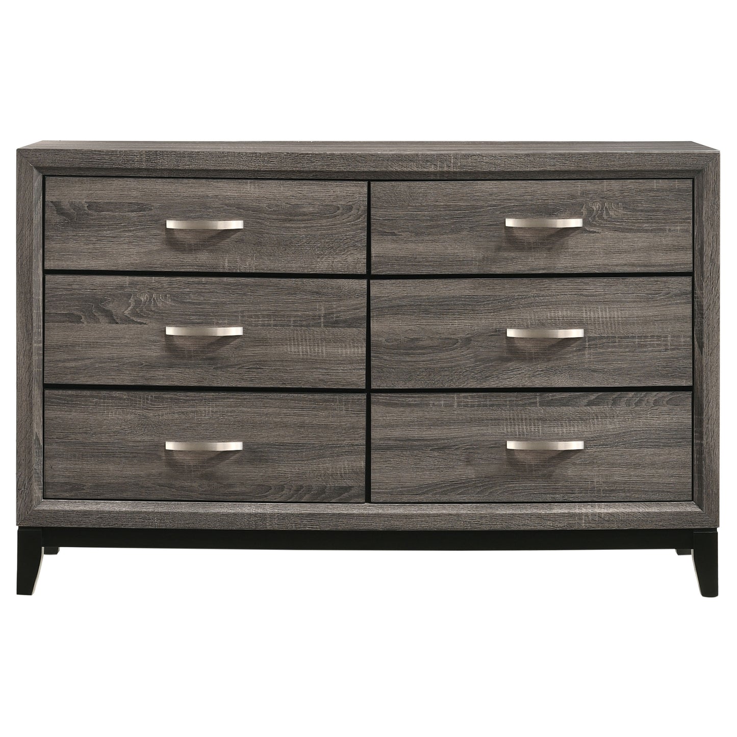 Watson 4-piece Full Bedroom Set Grey Oak