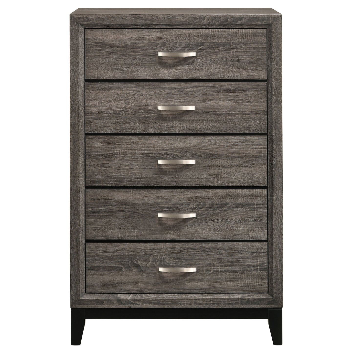 Watson 5-drawer Bedroom Chest Grey Oak