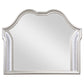 Evangeline Dresser Mirror Silver Oak