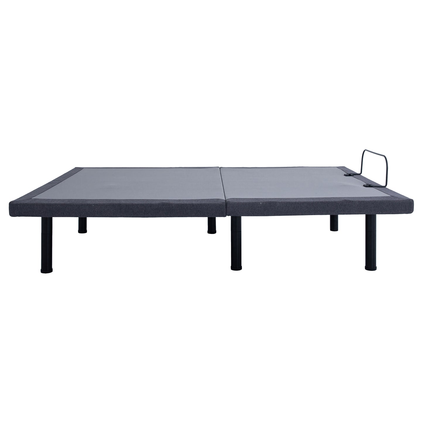 Negan California King Adjustable Bed Base Grey and Black