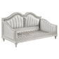 Evangeline Upholstered Twin Daybed Silver Oak