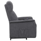 Herrera Upholstered Power Lift Massage Chair Charcoal