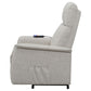 Herrera Upholstered Power Lift Massage Chair Beige