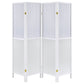 Mattison 4-Panel Room Divider Folding Shoji Screen White