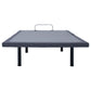 Negan Full Adjustable Bed Base Grey and Black