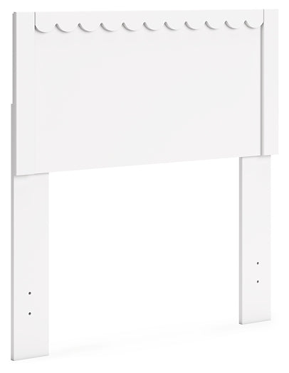 Hallityn Twin Panel Headboard with Nightstand