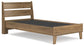 Deanlow Twin Platform Panel Bed with Dresser and Nightstand